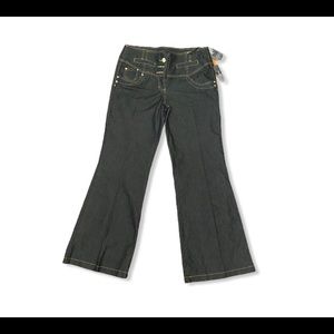Dark denim size 10 ladies bell bottom jeans